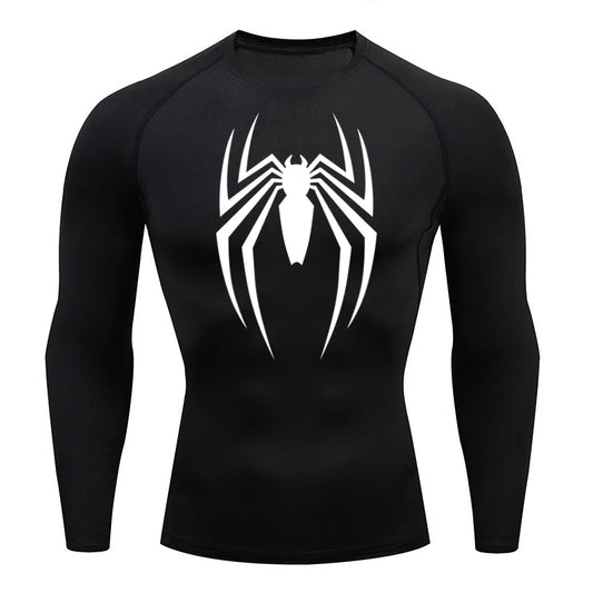 Compression Spider-Man manches longues